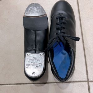 Women’s Capezio Black Flex Master Tap Shoes, Size 8.5